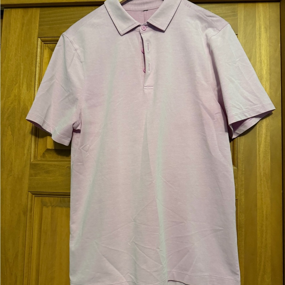 lululemon athletica Soft Pink Polo Shirt